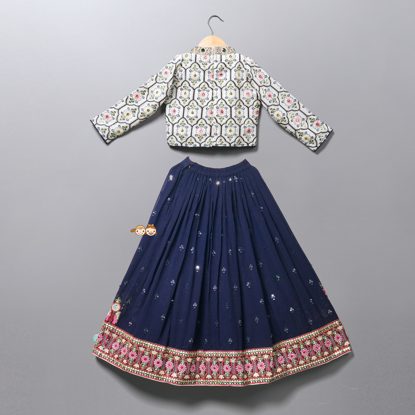 Fancy Lehenga Top-03095MA_Blue