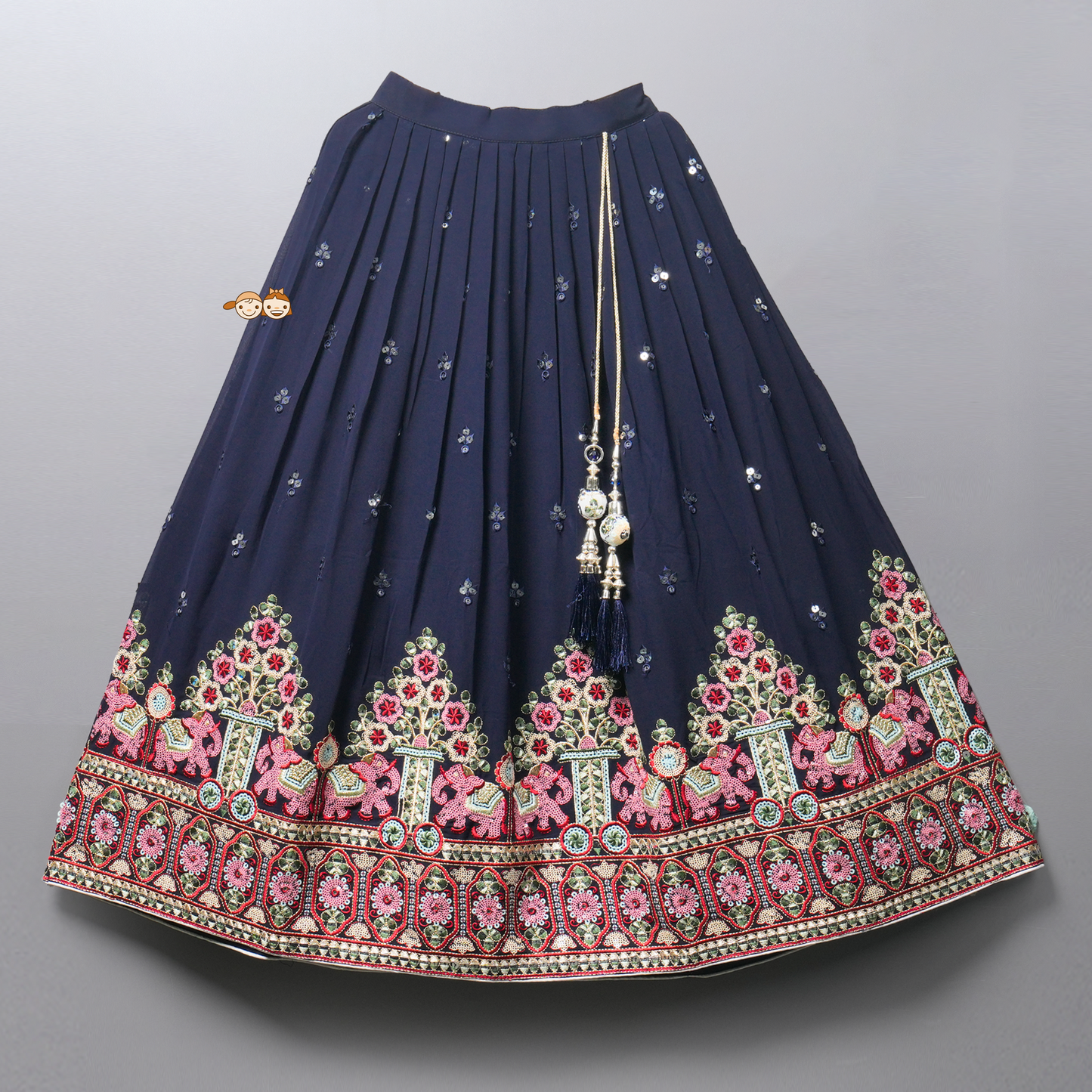 Fancy Lehenga Top-03095MA_Blue