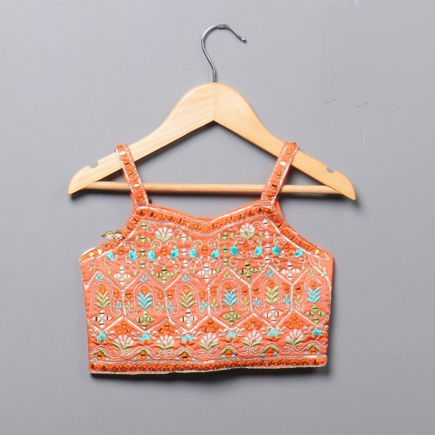 Fancy Ethnic Lehenga Choli-00705SC_Orange