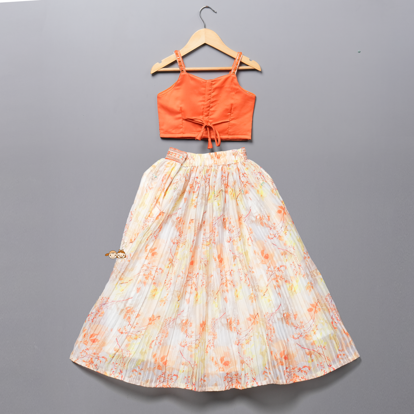 Fancy Ethnic Lehenga Choli-00705SC_Orange
