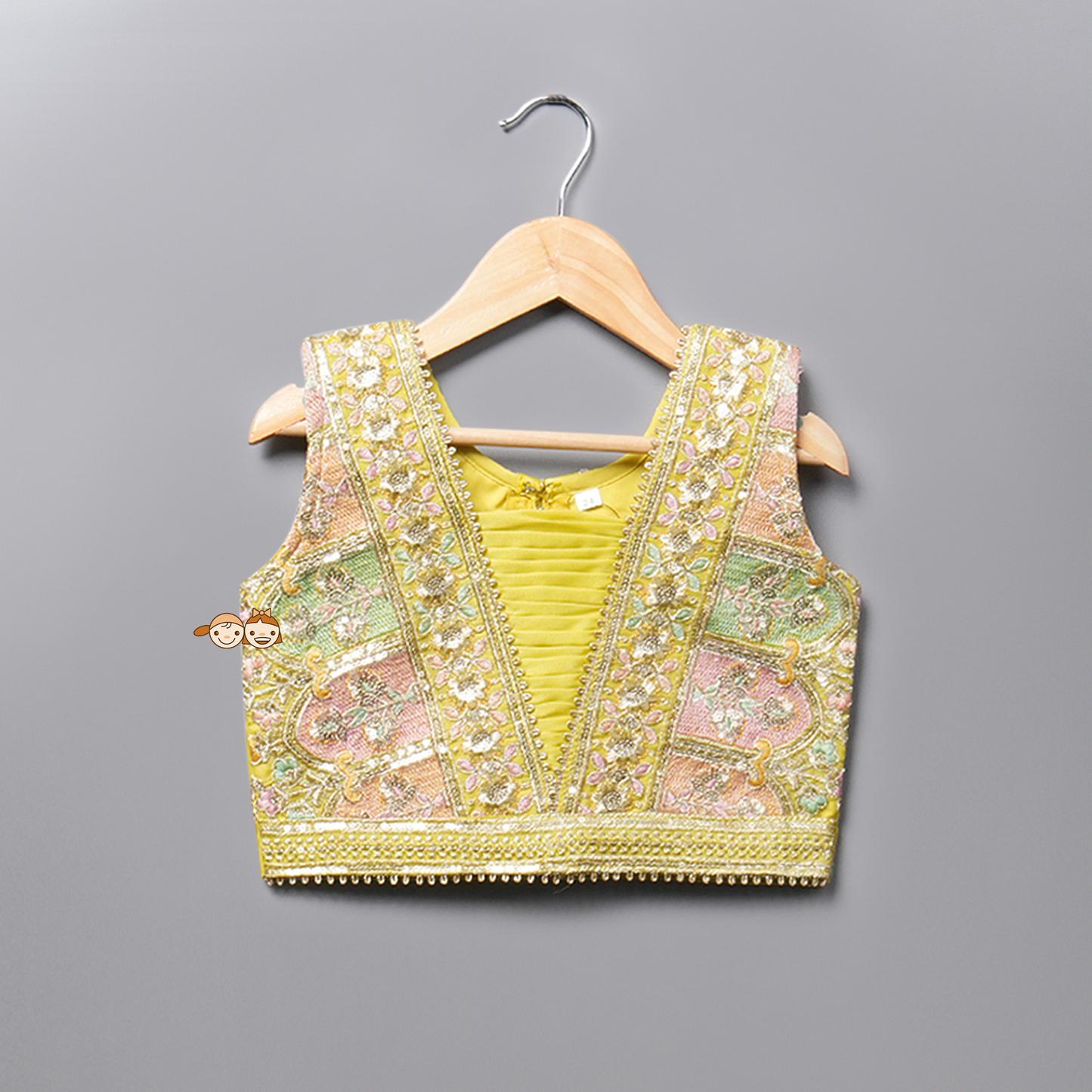 Fancy Ethnic Lehenga Choli-02051MA_Lemon