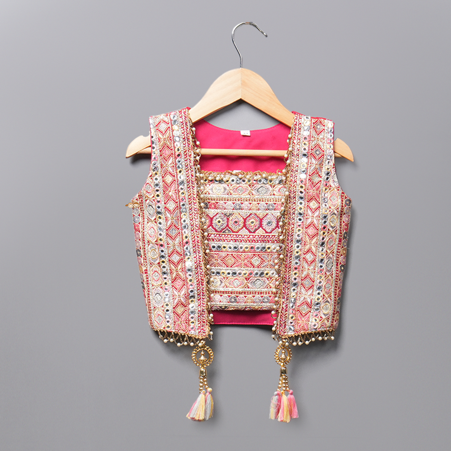 Jacket Style Lehenga Choli 7065 Rani