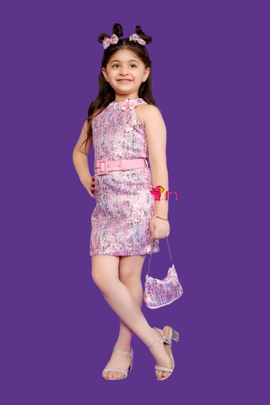 Partywear Middi - 25005_Pink