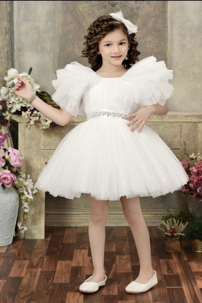 Fancy Party Frock-00011AA_White