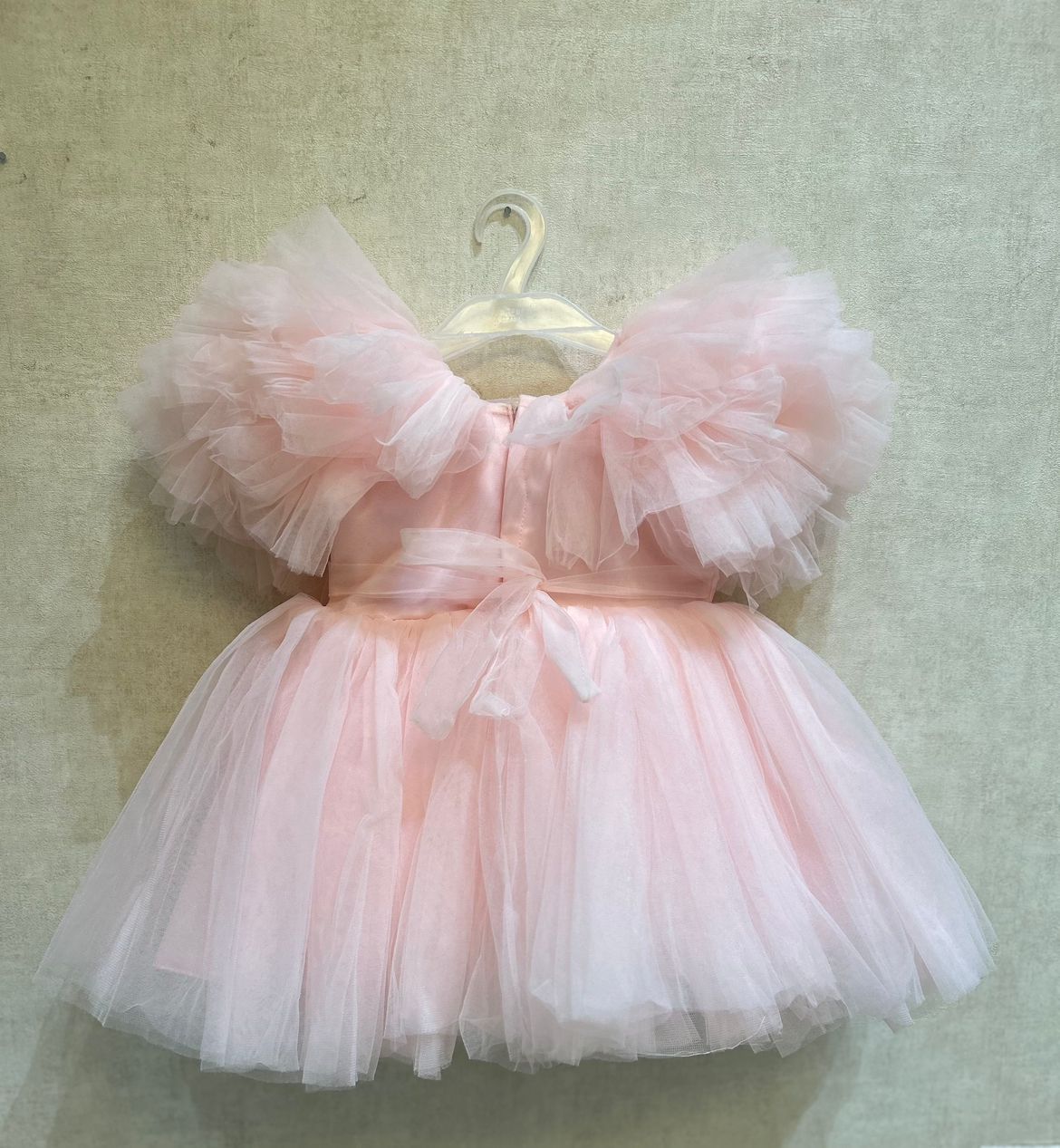 Fancy Party Frock-00011AA_Peach