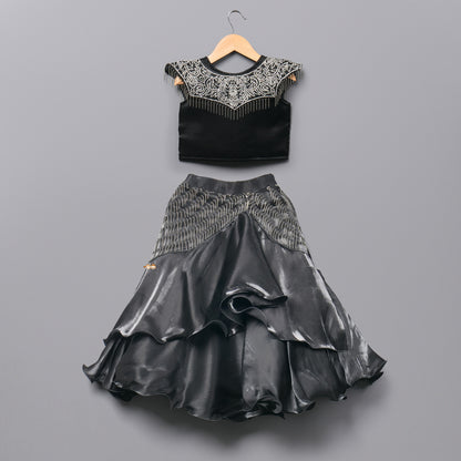 Fancy Ethnic Lehenga Choli-DarkBeautyGH_Black