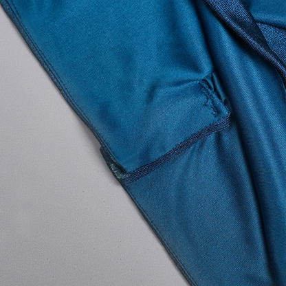 Short middi cowl neck Sleeveless  -01820FL_Blue