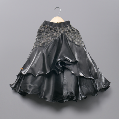 Fancy Ethnic Lehenga Choli-DarkBeautyGH_Black
